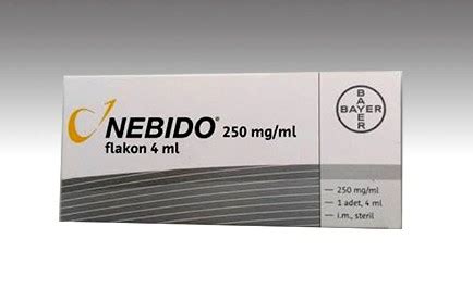 nebido 250 mg ml 4 ml 1 ampül
